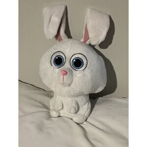 The Secret Life of Pets Snowball White Bunny Plush with the ears toy Stuffed